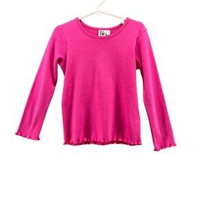 Girl Friends Girls Size 5  Top Pink Long Sleeve